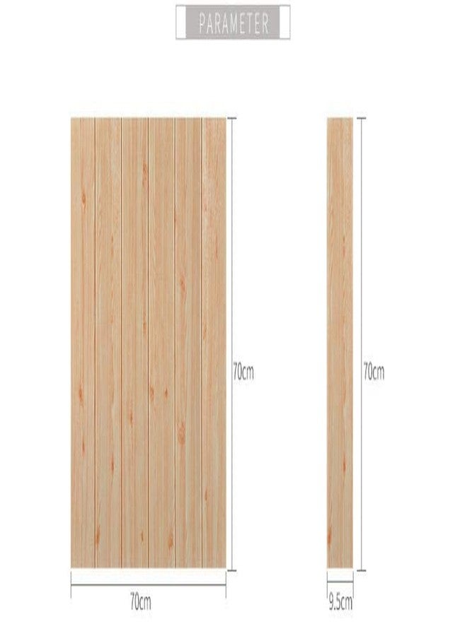NASULA 3D Peel & Stick PE Foam Wall Panels Stickers, Waterproof, Modern Style, DIY Self-Adhesive Wallpaper for Living Room, Bedroom, Kitchen Background - 5 Pcs of 27.5 x 27.5 Inch (26.35 Sq. Ft) - Image 4